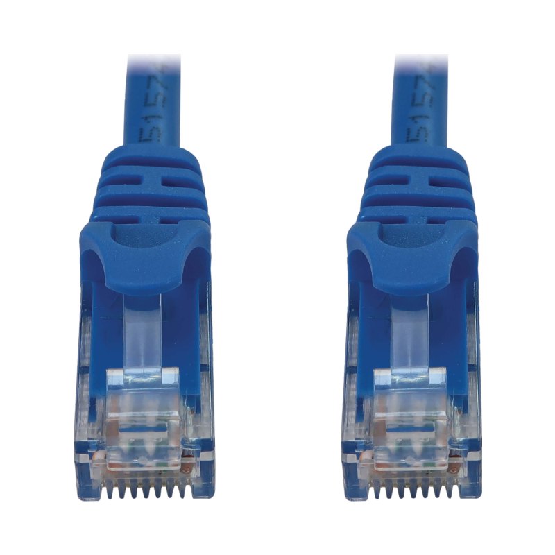 Cat6A10G Rj45M/M Poe Blue 15Ft 4.6M