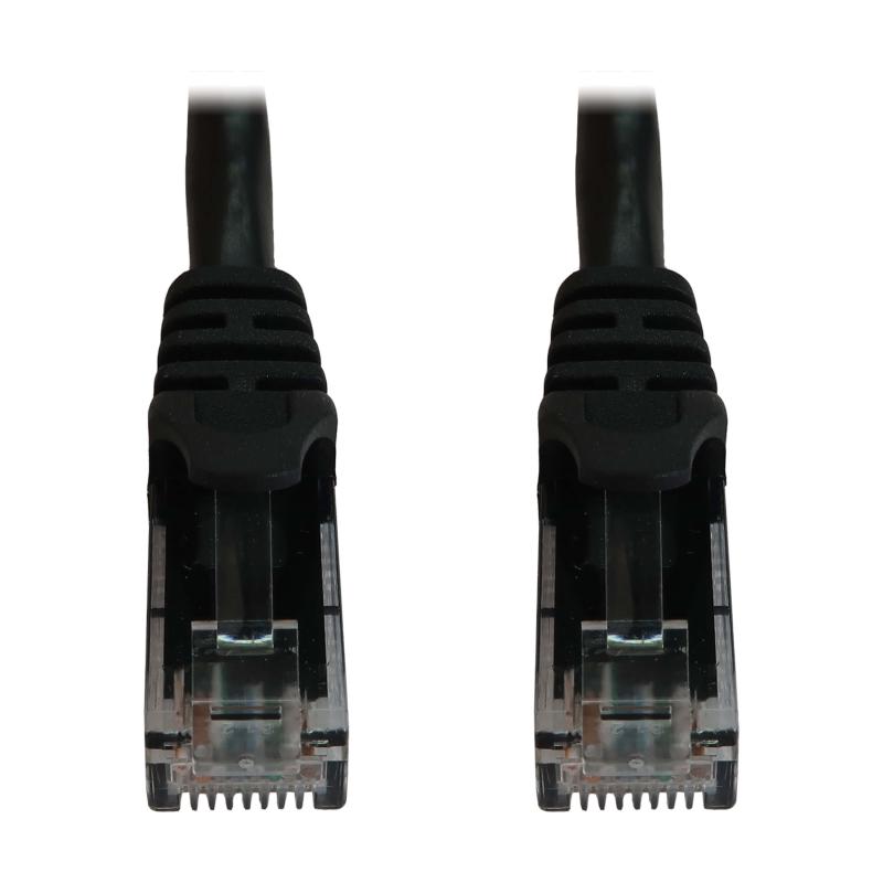 Cat6A10G Rj45M/M Poe Black 2Ft 0.6M