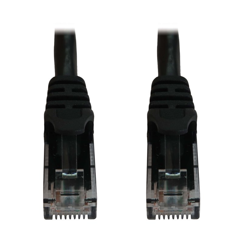 Cat6A10G Rj45M/M Poe Black 6Ft 1.8M