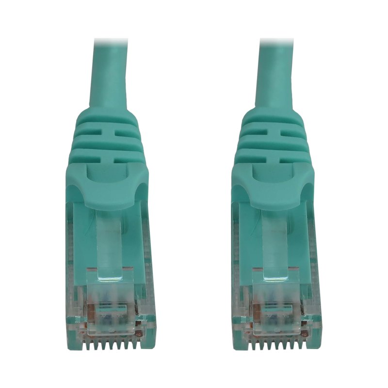 Cat6A10G Rj45M/M Poe Aqua 6Ft. 1.8M