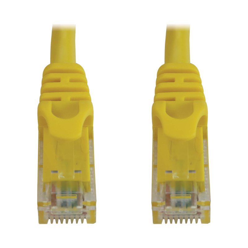 Cat6A10G Rj45M/M Poe Yellow 5Ft. 1.5M