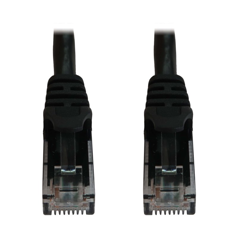 Cat6A10G Rj45M/M Poe Black 15Ft. 4.6M