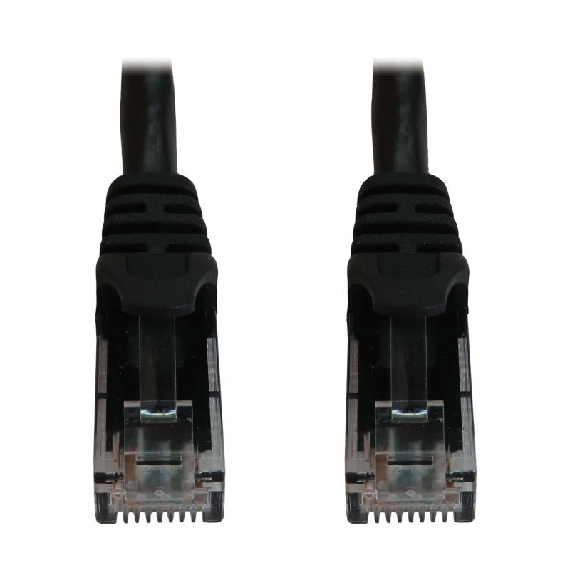 Cat6A10G Rj45M/M Poe Black 15Ft. 4.6M