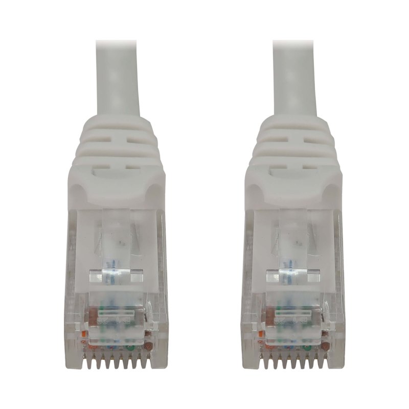 Cat6A10G Rj45M/M Poe White 5Ft 1.5M