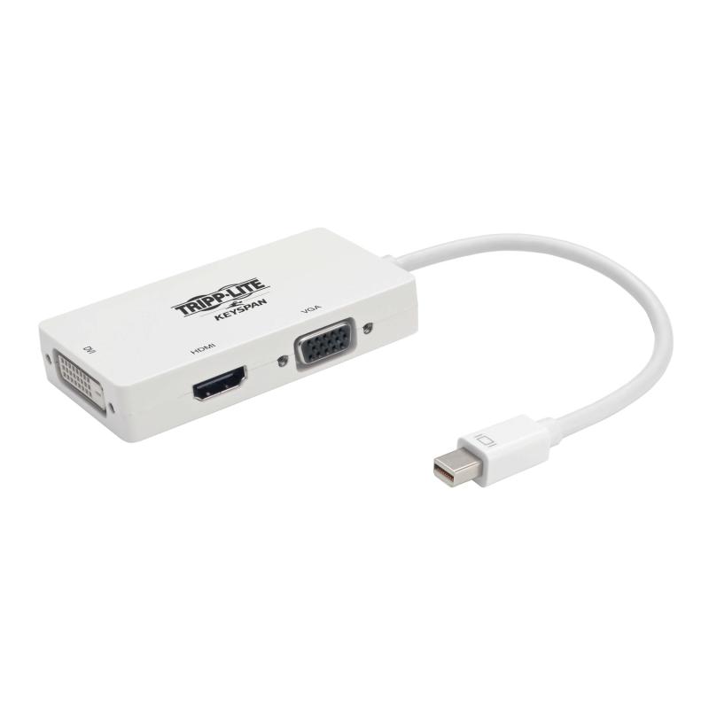 6 Mdp/Hdmi/Dvi/Vga Adptr-Wht