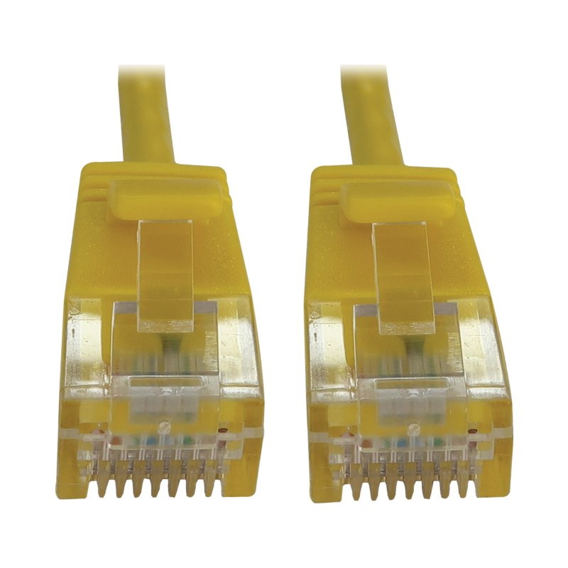 Cat6A10Grj45M/M Poe Yellow 6In 15Cm