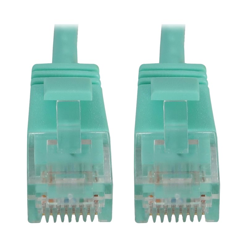 Cat6A10Grj45M/M Poe Aqua 2Ft. 0.6M
