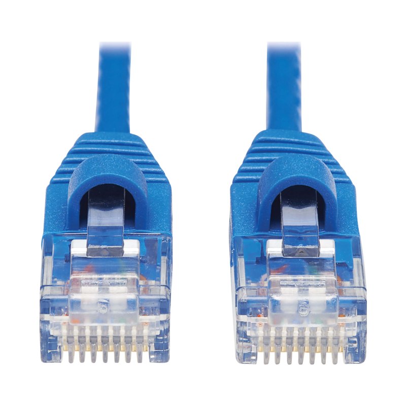 10Ft Blu Slim Utp C6A Ptchcbl