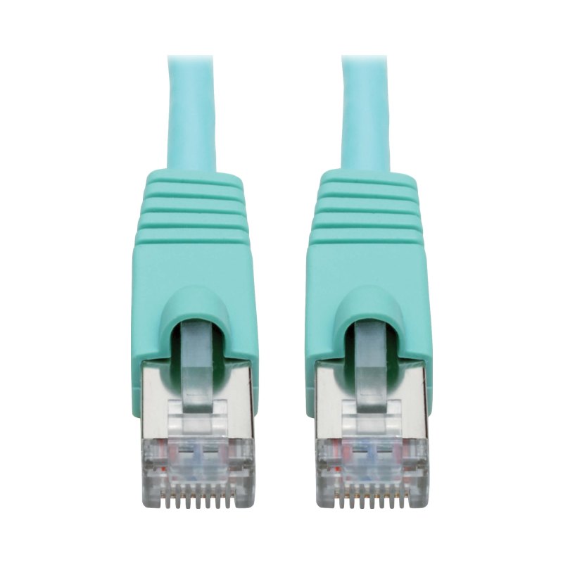 8Ft Aqa Cat6A Snag Ptch Cbl