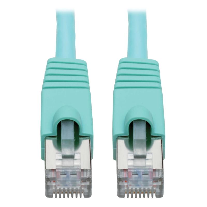 8Ft Aqa Cat6A Snag Ptch Cbl