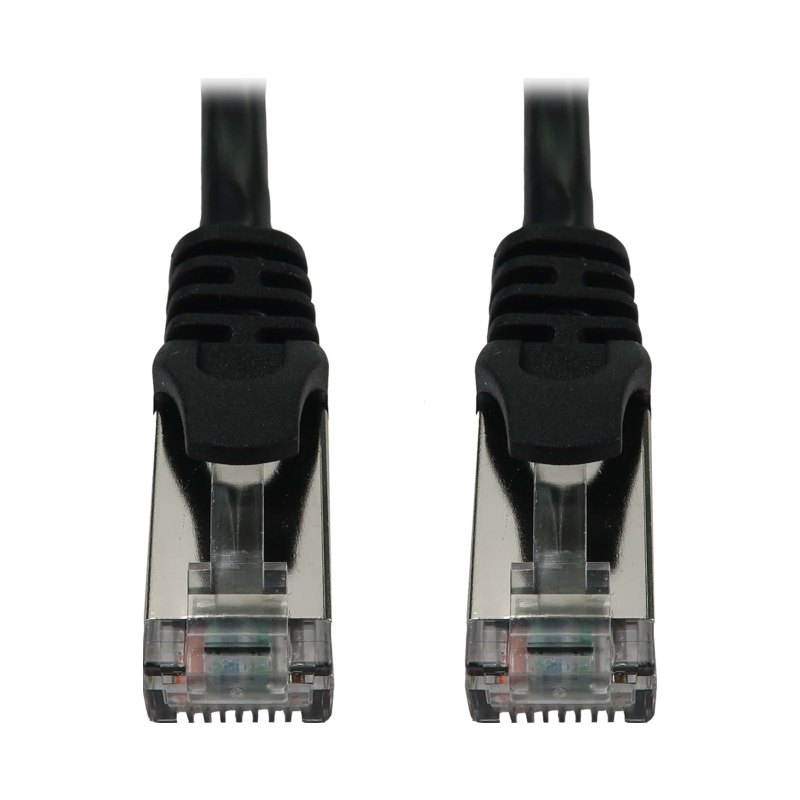 Cat6A10Grj45M/M Poe Black 6Ft. 1.8M