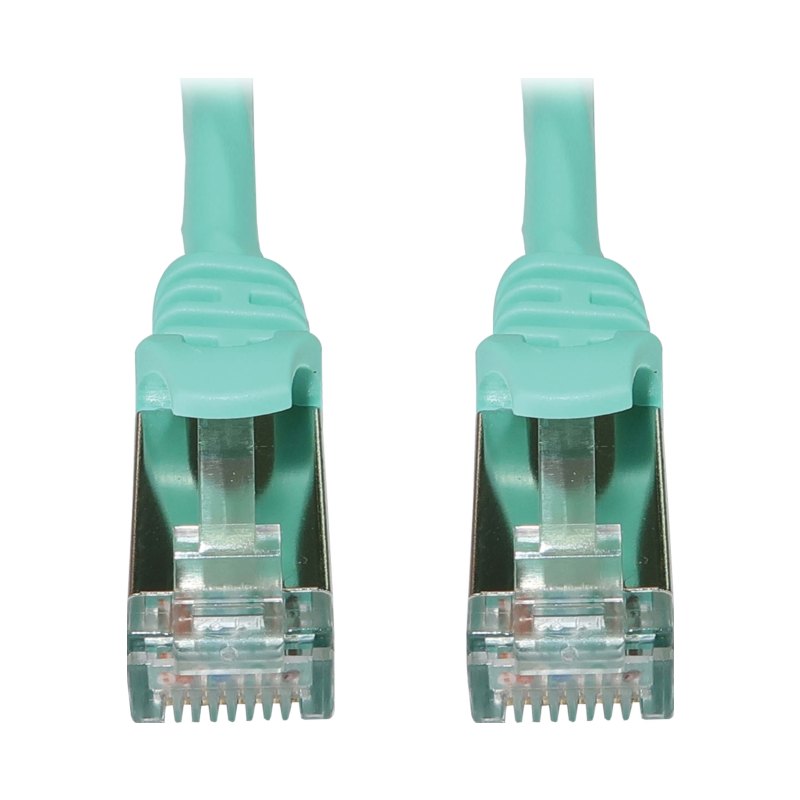 Cat6A10Grj45M/M Poe Aqua 7Ft. 2.1M