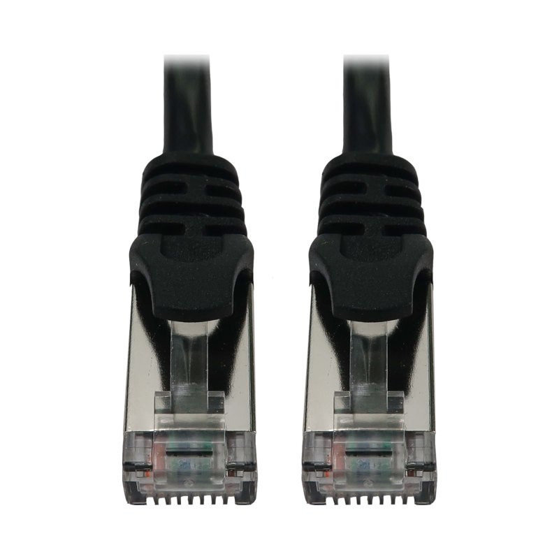 Cat6A10Grj45M/M Poe Black 10Ft 3.1M