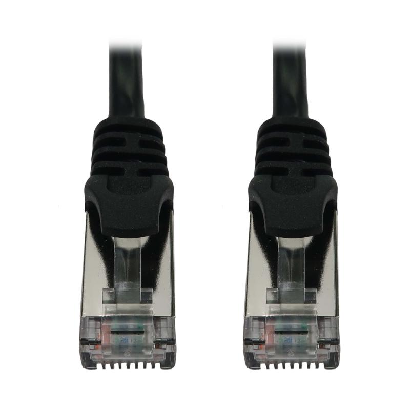 Cat6A10Grj45M/M Poe Black 7Ft. 2.1M
