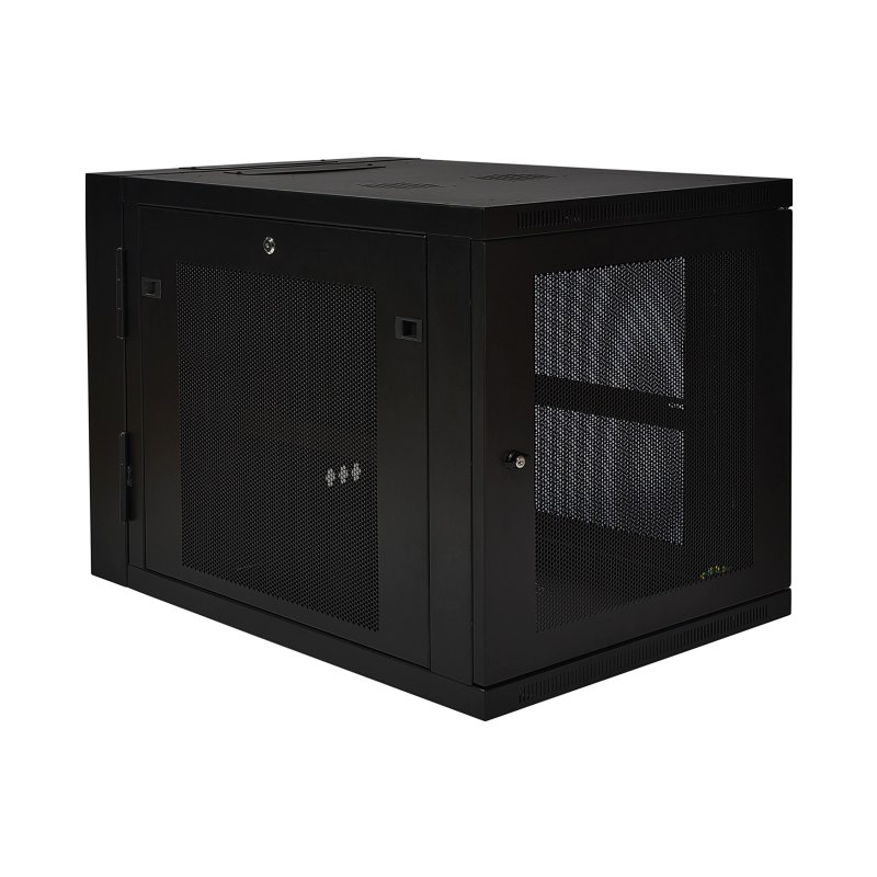 12U Wall Mount Rack Enclosure Cabinet W/ 33In Extended Depth