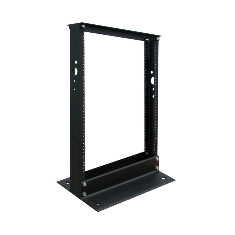13U 2Post Open Frame Rack Server Cabinet Threaded Holes