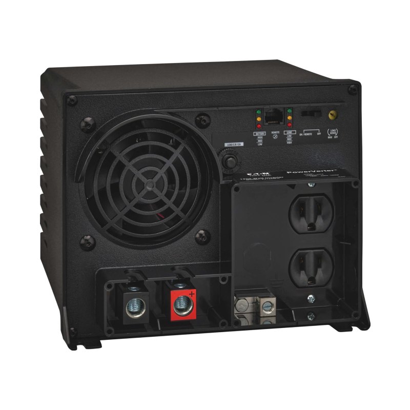 1250W Industrial Inverter 120V 2 Out 5-15R Rj45 Auto Shutdown