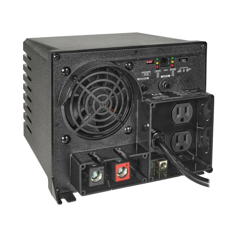 Powerverter 1250W 12V Dc/120V Ac Inverter/Charger 30A 2Out 5-15R