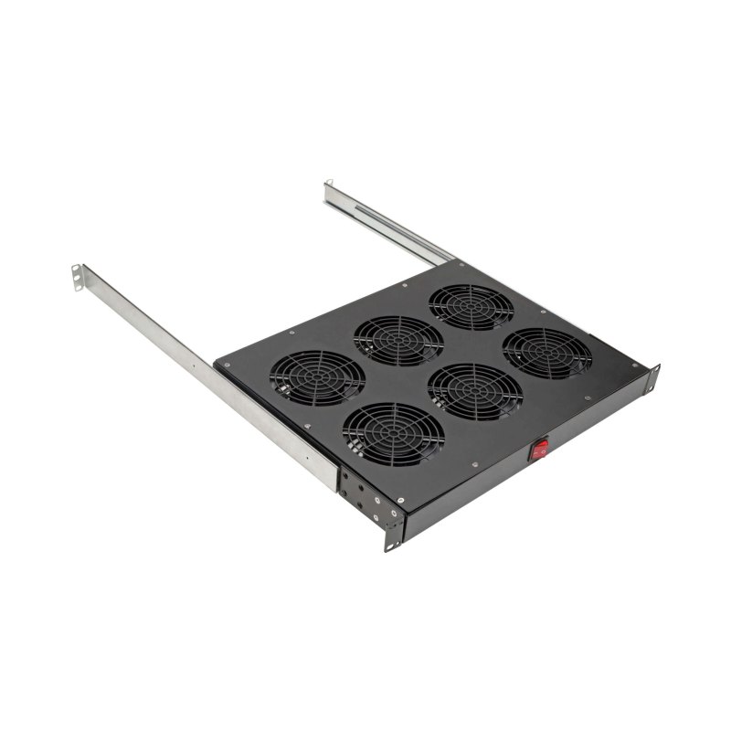 Fan Tray For 19In Racks 1U 6 120V High Perf Fans 576 Cfm C14