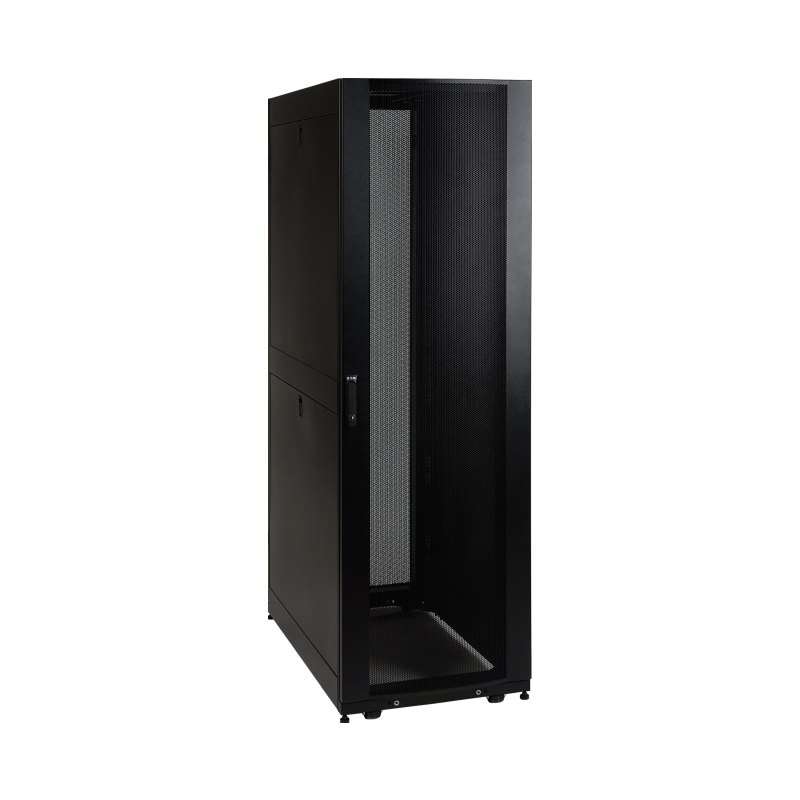 Smartrack 45U Rack Encl Server Cabinet Square Hole W/Doors  Sides