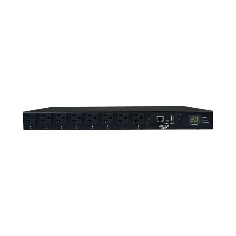 Digital Pwr Distribution Unit Pdu 16 Nema 5-15/20R 20A  Web Card