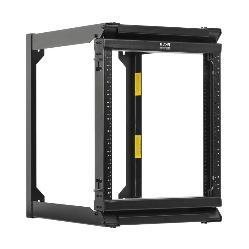22In 12U Hinged Open Frame Wall-Mount Server Rack Deep