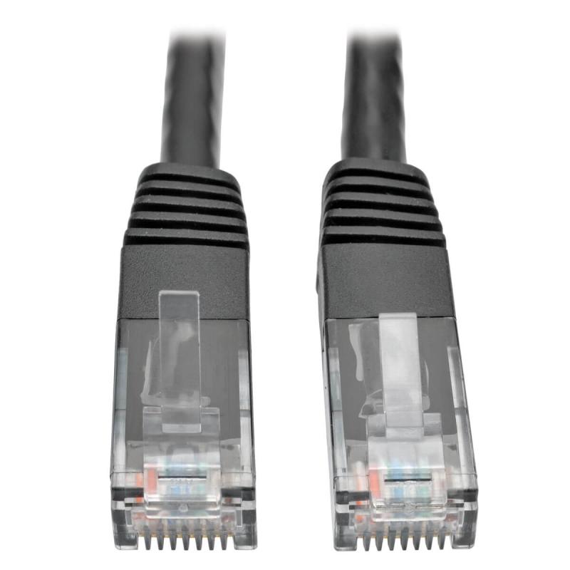 7Ft Black Ct6 Gigabt Ptch Cbl