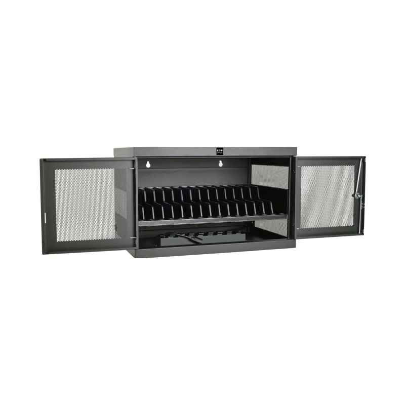 16Port Ac Charging Sync Station Cart For Chromebook/Laptop/Tablet
