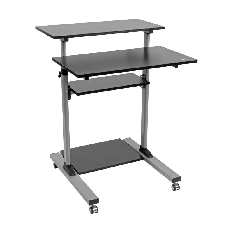 Bureau debout roulant Ws à hauteur ajustable mobile