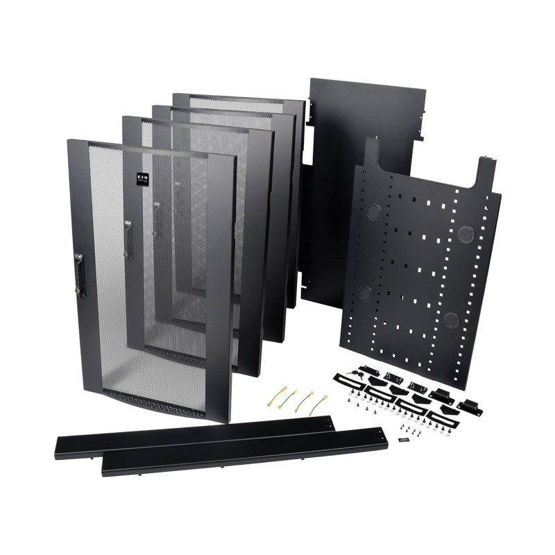 48U Rack Enclosure Server Cabinet Colocation Kit Dual 23Urm
