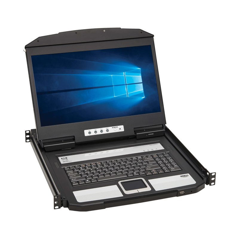 1U Rack-Monté de Profondeur Réduite HDMI 1Urm de Profondeur Réduite Rackmonté avec 18,5 po