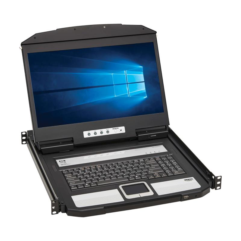 1U Rack-Monté de Profondeur Réduite HDMI 1Urm de Profondeur Réduite Rackmonté avec 18,5 po