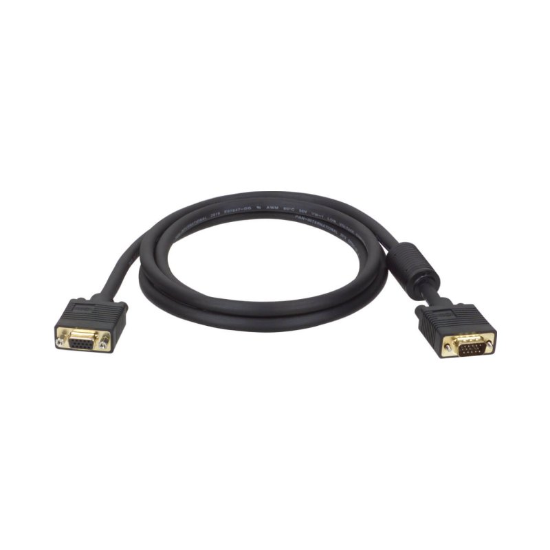 15Ft Vga Extension Cable Coax High Resolution Monitor M/F