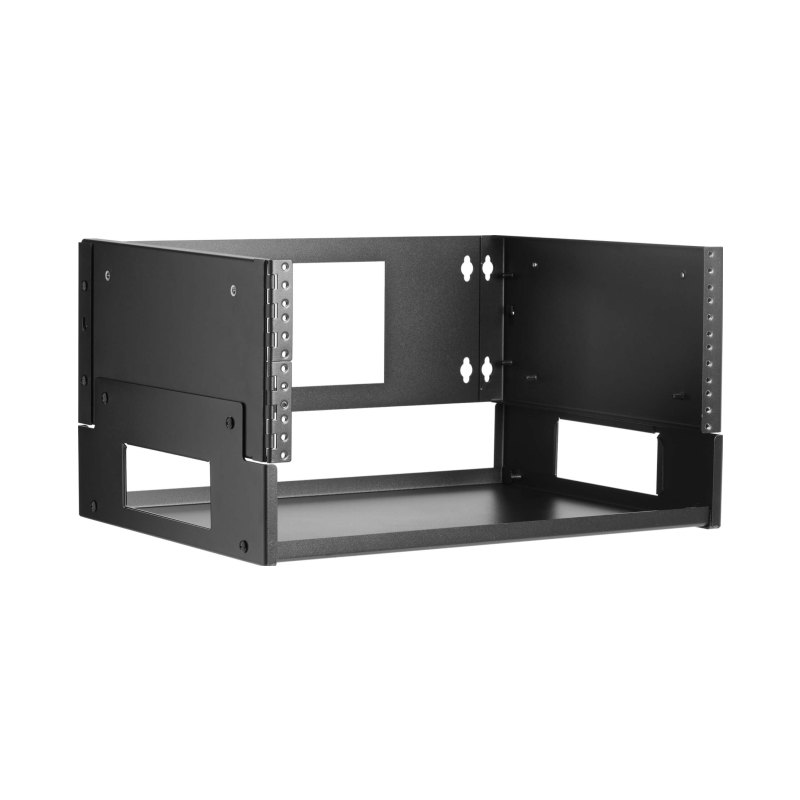 Wallmount Bracket 4U W Shelf For Small Switches And Patch Panels