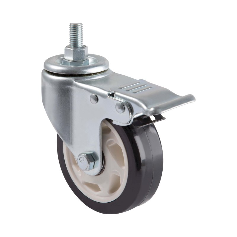 Locking Caster Kit For Rolling V/Monitor Carts Heavy Duty 4Pack