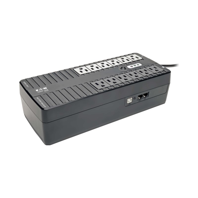 900Va Standby Ups Compact Low Profile 12Outlets W/ Usb Port