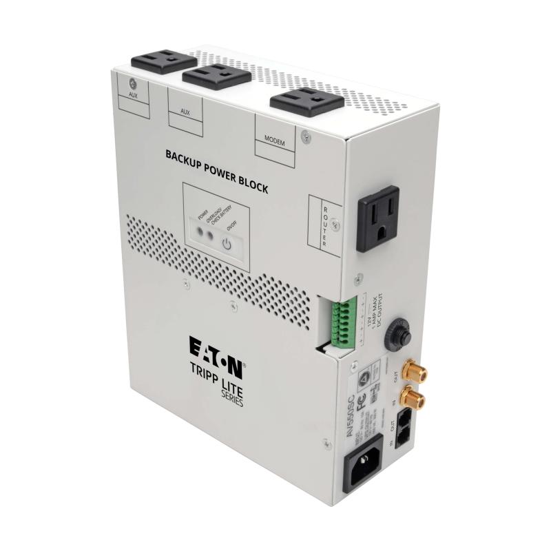 Bloc d'alimentation de secours audio/vidéo excl. UPS Prot F/ câblage structuré