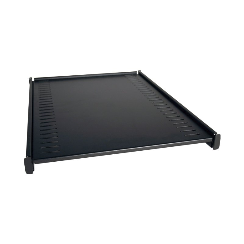 4-Post Rack Enclosure Fixed Heavy Duty Toolless Mount Shelf