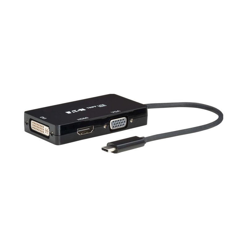 Eaton Tripp Lite Série Adaptateur Multiport USB-C M/3Xf 4K60Hz Hdmi