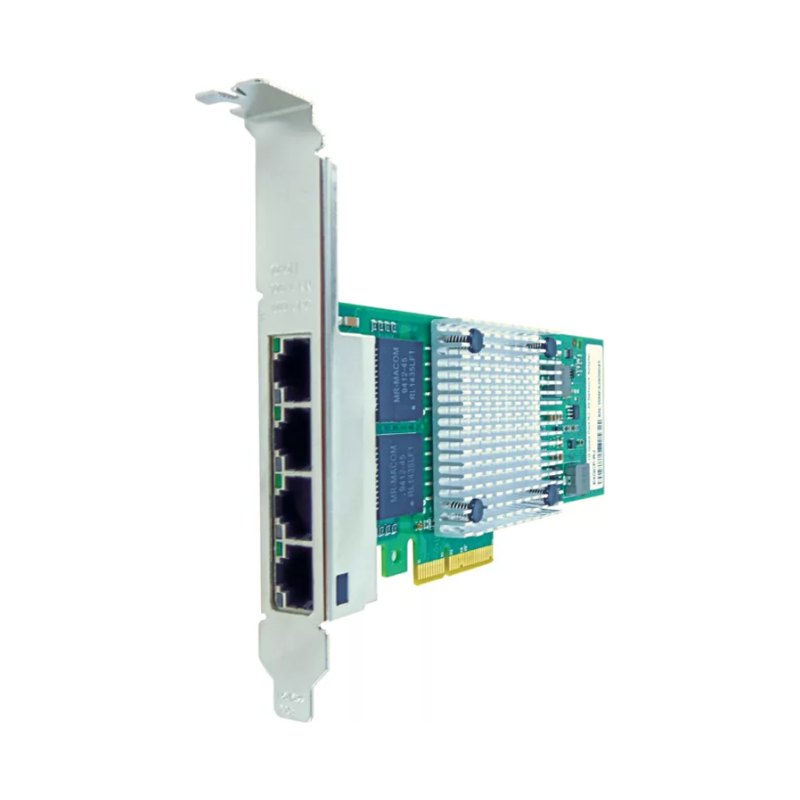 1000Mbs Quad Port Rj45 Pcie X4 Nic Card