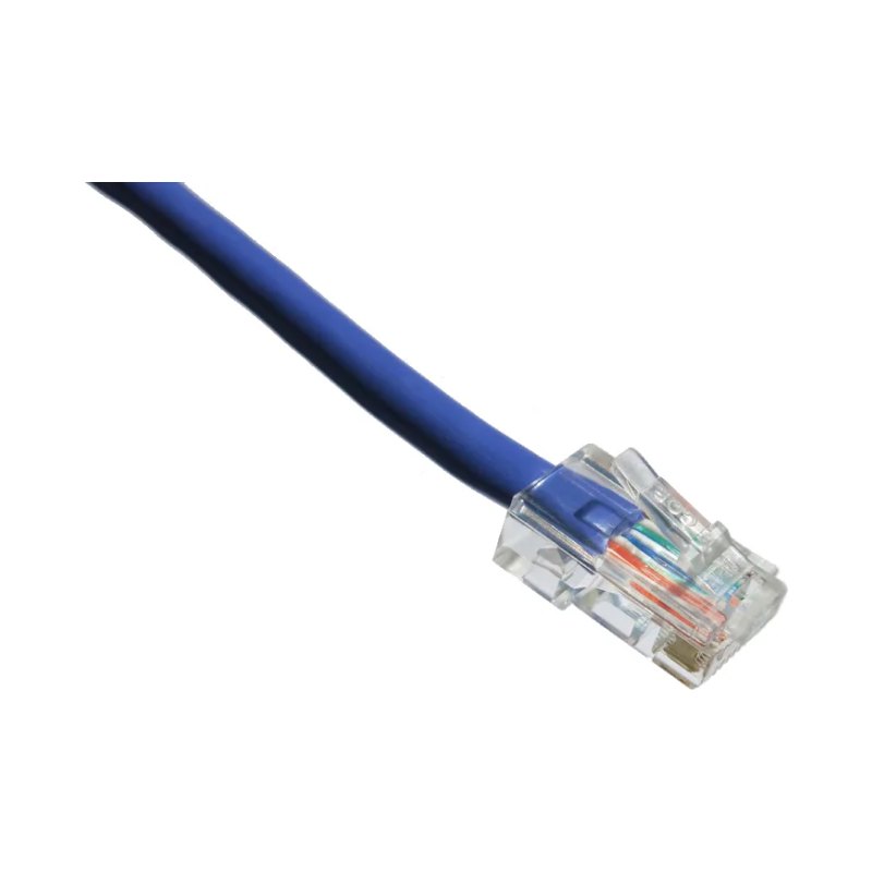 25Ft Cat5E 350Mhz Patch Cable Non-Booted Purple