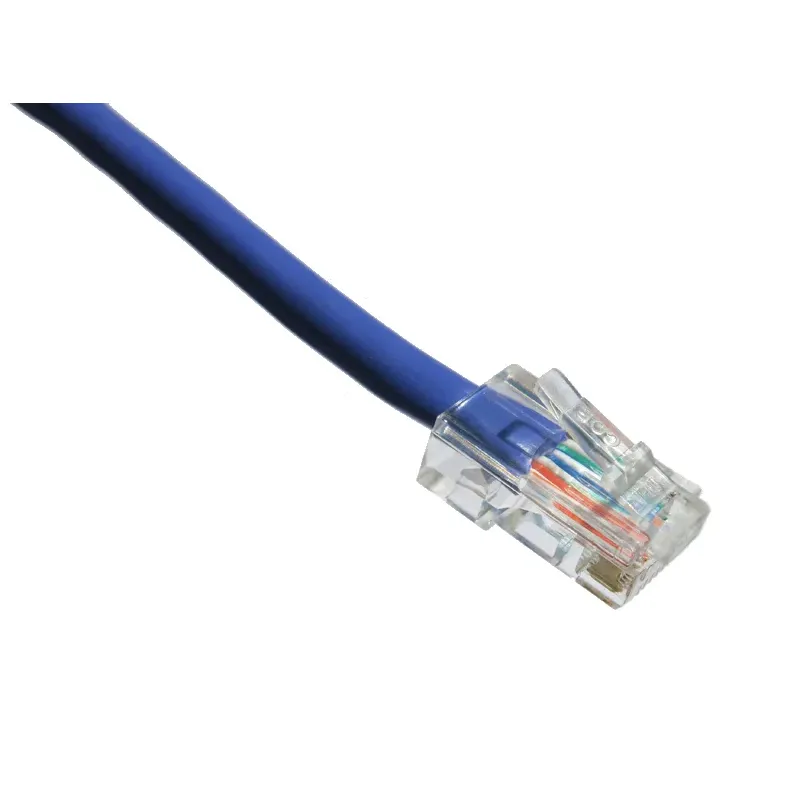 25Ft Cat5E 350Mhz Patch Cable Non-Booted Purple