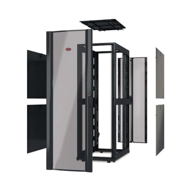 APC NetShelter SX 48U Freestanding rack Black