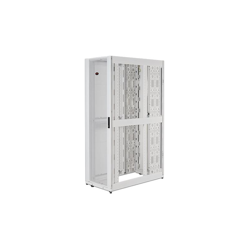 APC Armoire avec panneaux latéraux NetShelter SX 48U 600 mm de largeur x 1 200 mm de profondeur, blanc - Professionnels