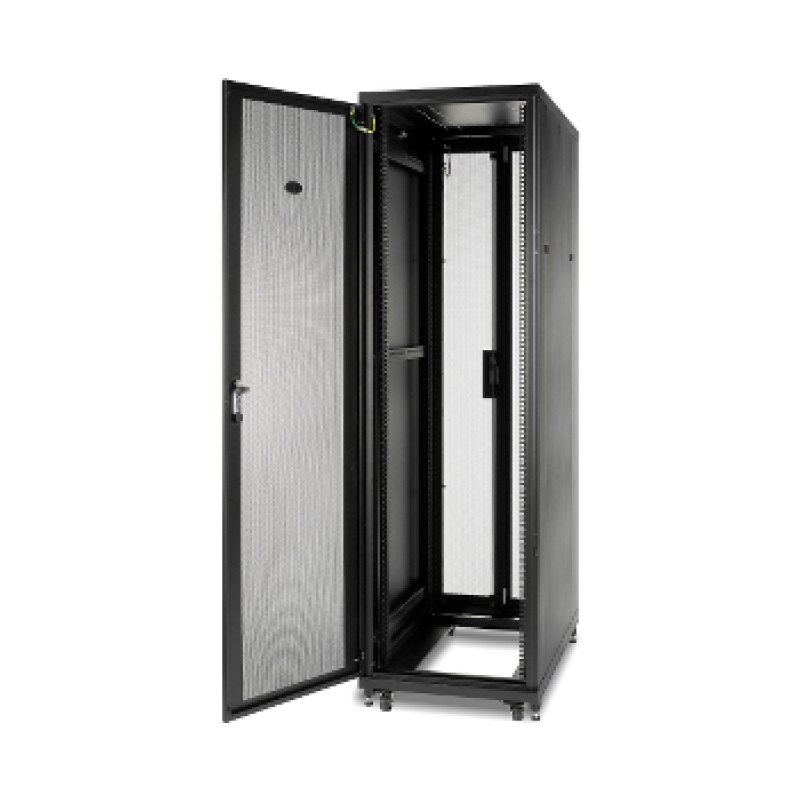 APC AR2507 rack cabinet 48U Freestanding rack Black
