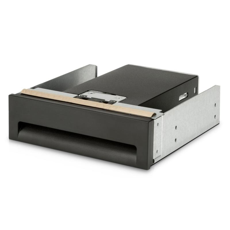 Support de baie optique HP 2,5 po/SSD 2 en 1 avec cache avant 5,25 po noir