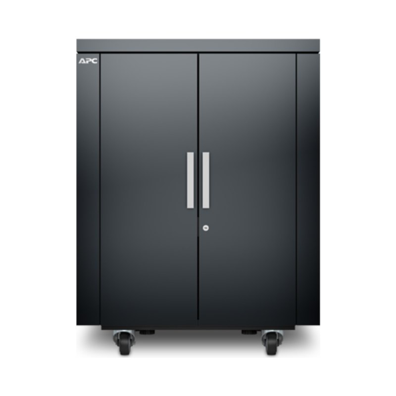 APC AR4018X431 rack cabinet 18U Freestanding rack Black