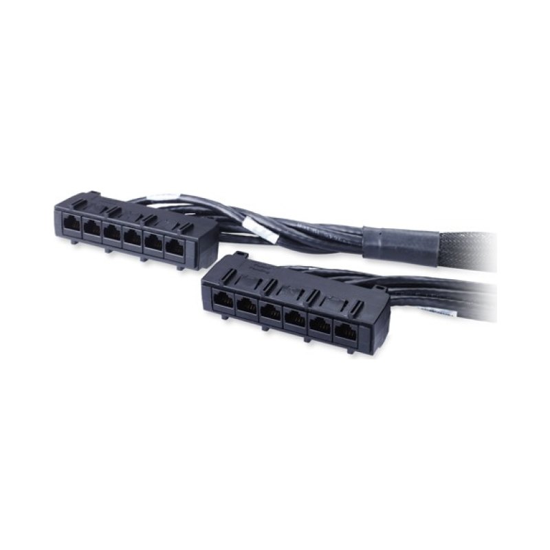 APC DDCC6 networking cable Black 1.5 m Cat6 U/UTP (UTP)
