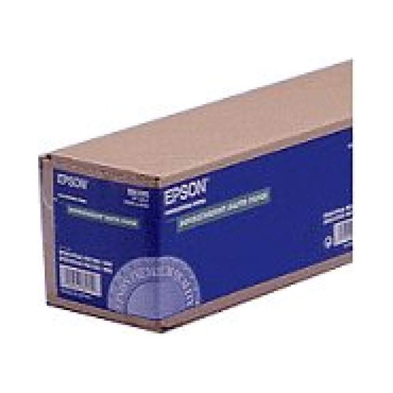 Epson Doubleweight Matte Paper Roll, 24" x 25 m, 180g/m2
