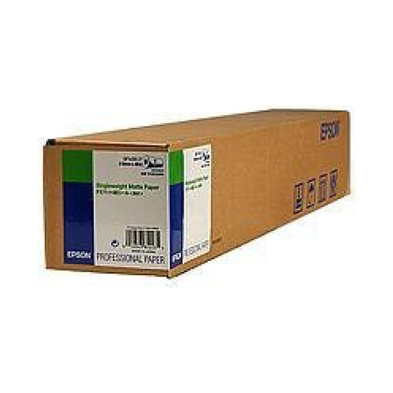 Epson Singleweight Matte Paper Roll, 24" x 40 m, 120g/m2